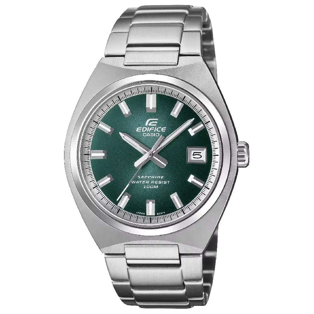 Casio Edifice EFB-109D-3AV Green Gradient Dial 38.5mm Stainless Steel Men's Watch