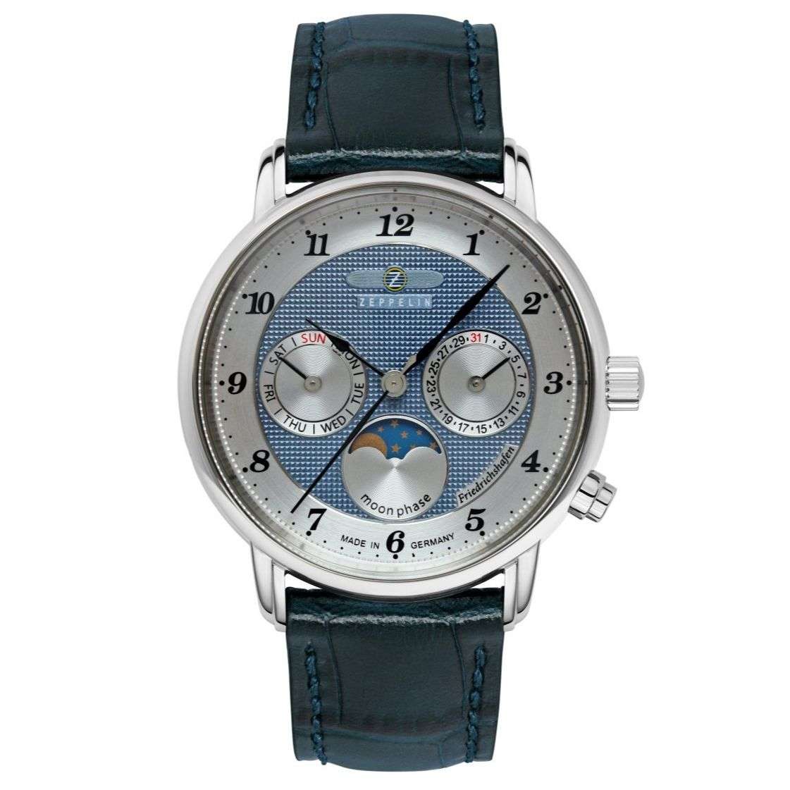ZEPPELIN Women's Friedrichshafen Moonphase Chronograph 85373 Watch