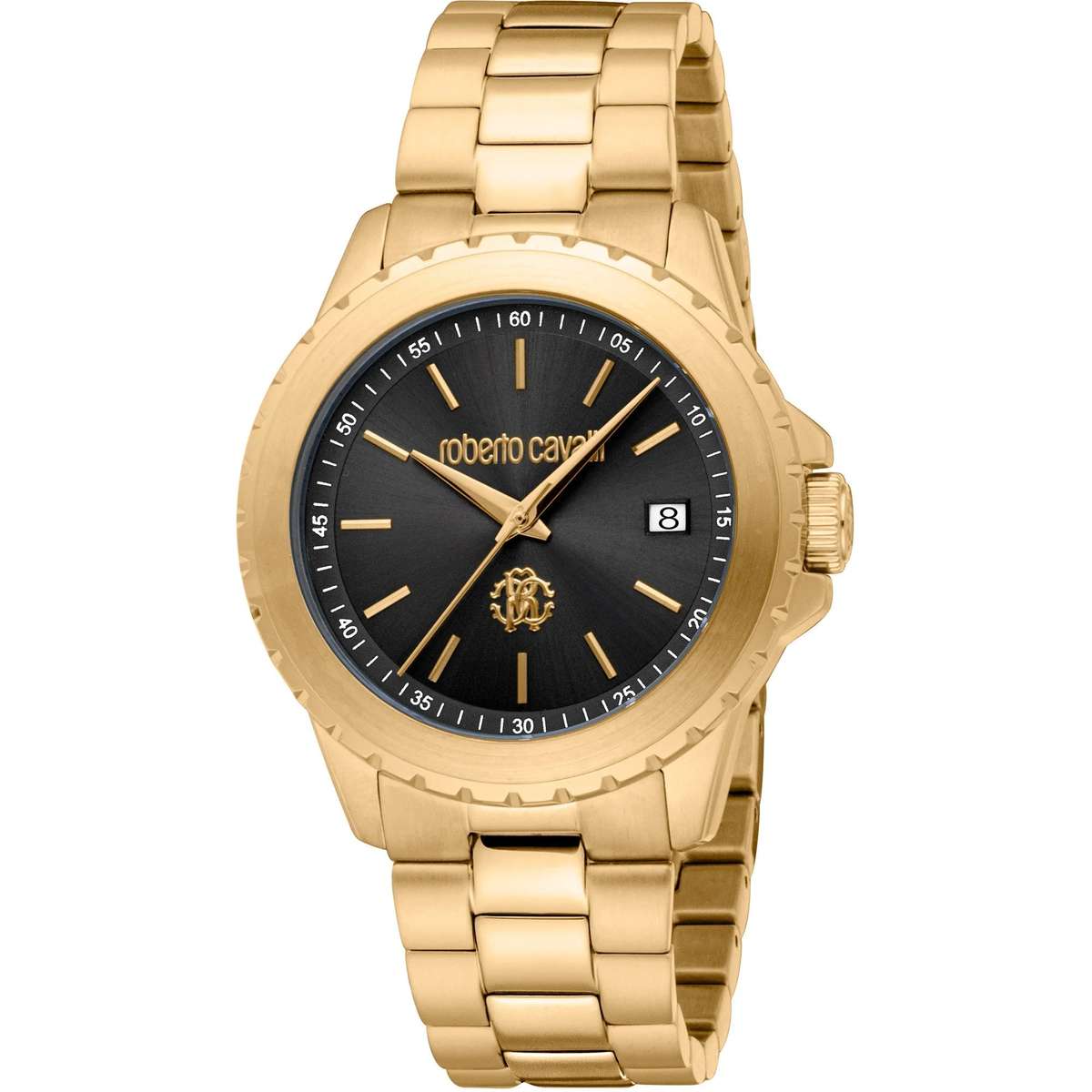 Roberto Cavalli Gent Watch with 44mm Case Size