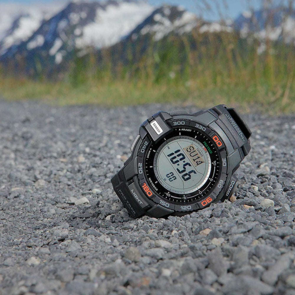 CASIO Men's Pro Trek PRG-270-1 Tough Solar Triple Sensor Multifunction Digital Sport Watch