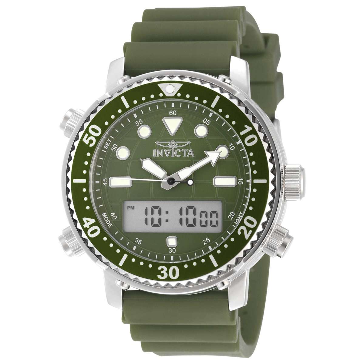 Invicta Men's Pro Diver 47mm Dual Time Watch