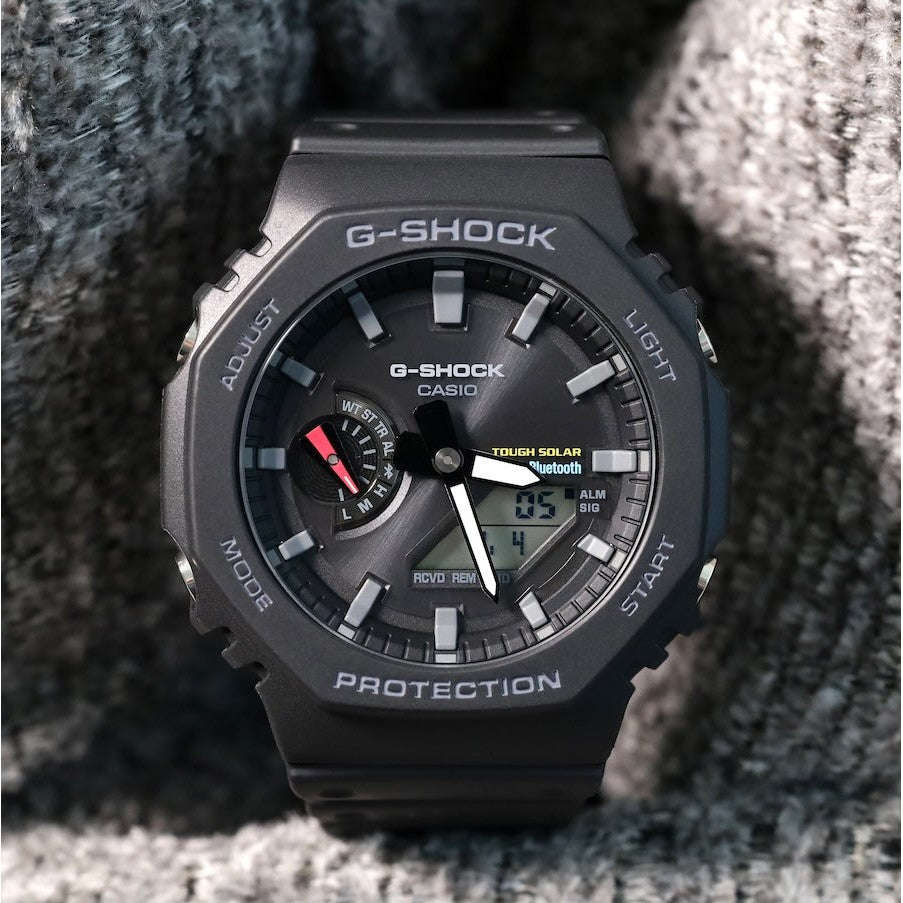 CASIO Men's G-SHOCK Tough Solar Bluetooth Watch GA-B2100 Solar Series