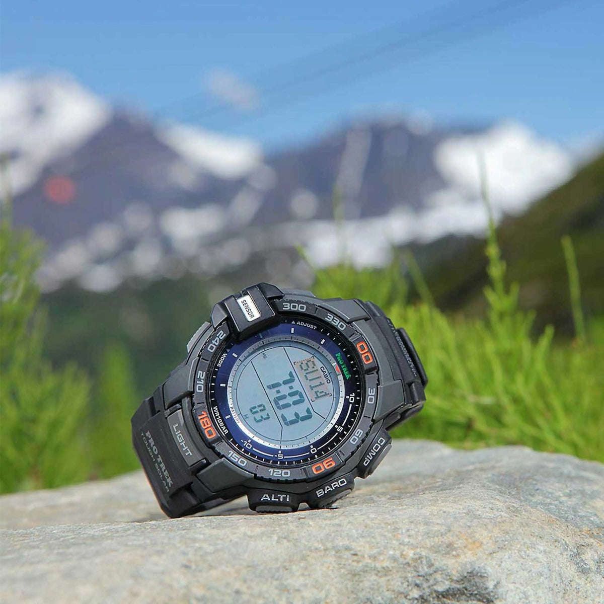CASIO Men's Pro Trek PRG-270-1 Tough Solar Triple Sensor Multifunction Digital Sport Watch