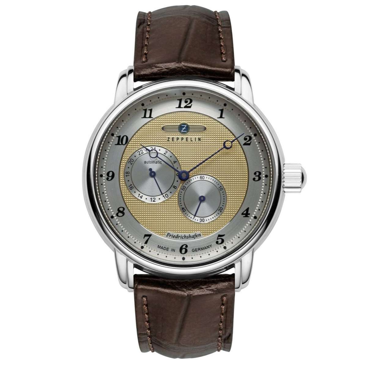 ZEPPELIN Men's Friedrichshafen Automatic 24 Hour Chronograph 85685 Watch