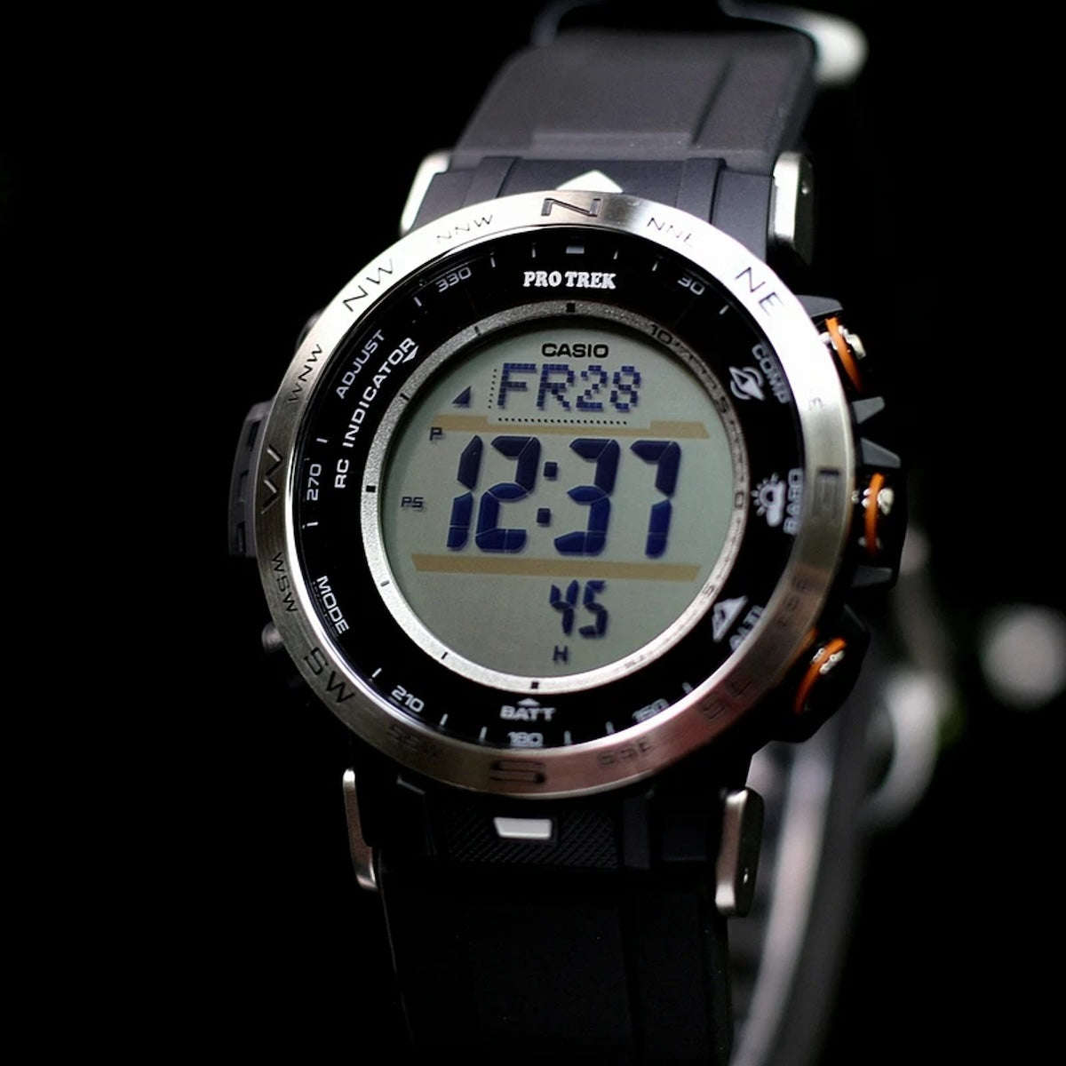 CASIO Men's Pro Trek Tough Solar Triple Sensor Watch PRW-30-1AER