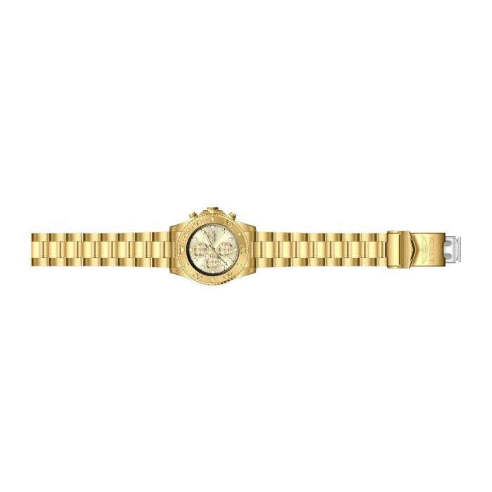 INVICTA Men's Pro Diver Sea Dweller 43mm Chronograph Watch Gold