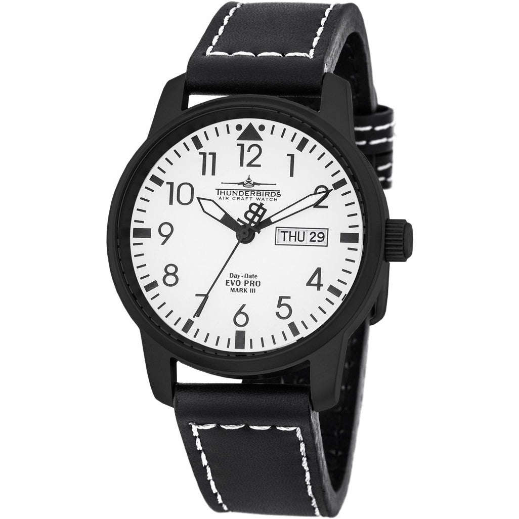 THUNDERBIRDS Evolution Pro Black/White Dial Watch