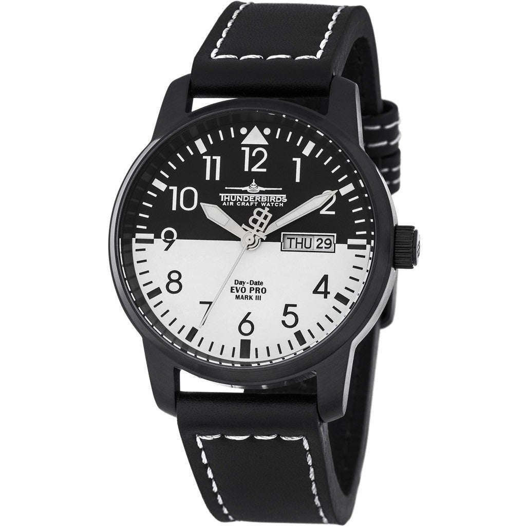 THUNDERBIRDS Evolution Pro Black/White Watch