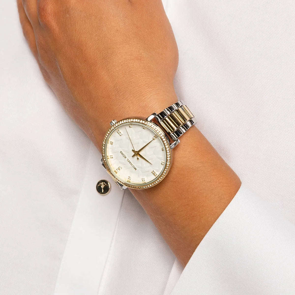 Michael Kors Pyper Three-Hand Two-Tone Women's Watch | MK4595