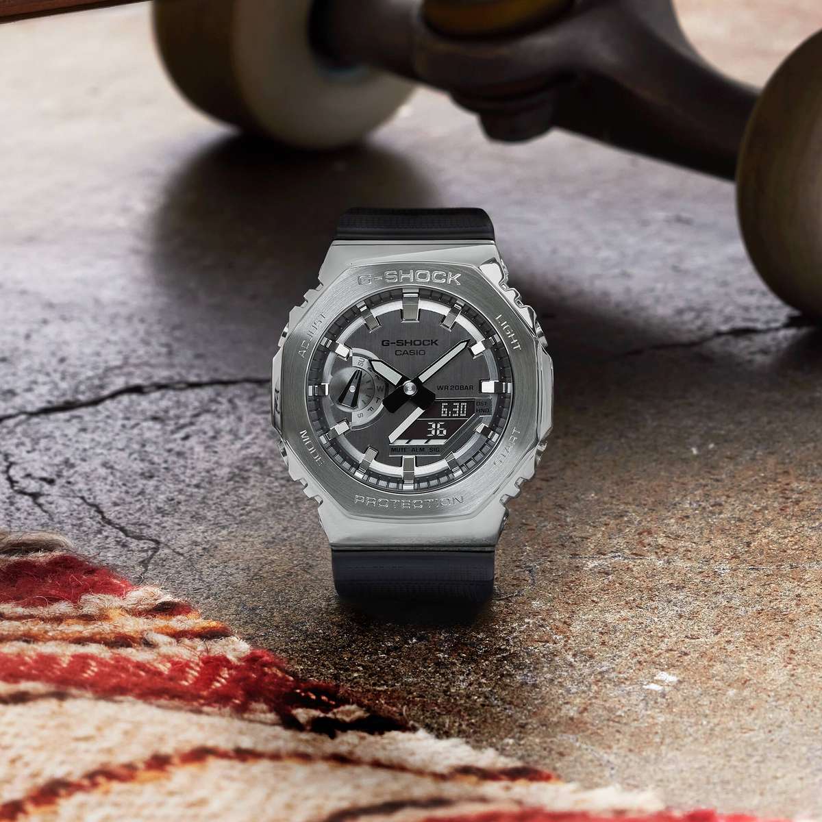 Casio G-Shock Grey Dial Mens Watch | GM-2100-1ADR