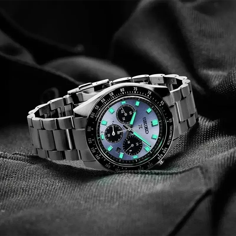 Seiko Prospex Solar Chronograph Stainless Steel Men's Watch | SSC935P1