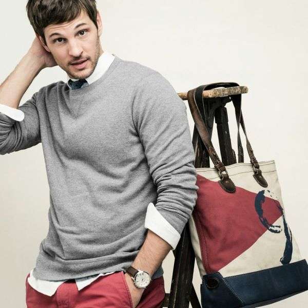 Fossil Grant Chronograph Quartz Brown Leather Mens Watch | FS4735