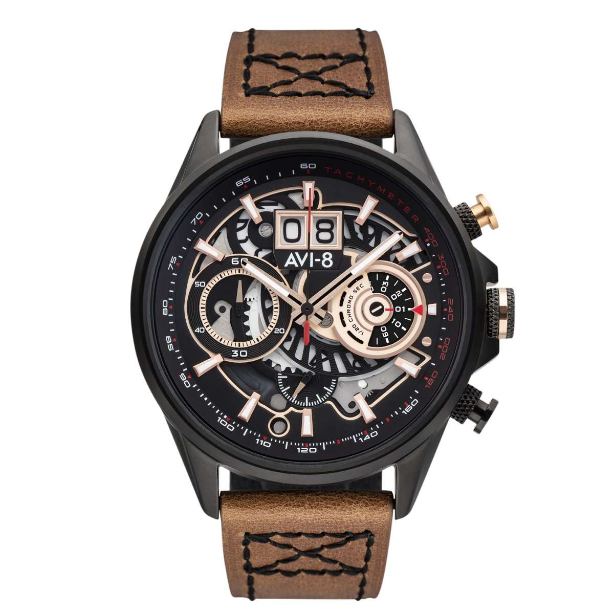 AVI-8 Hawker Harrier Matador Chronograph Bronze Carbon Men's Watch | AV-4065-03