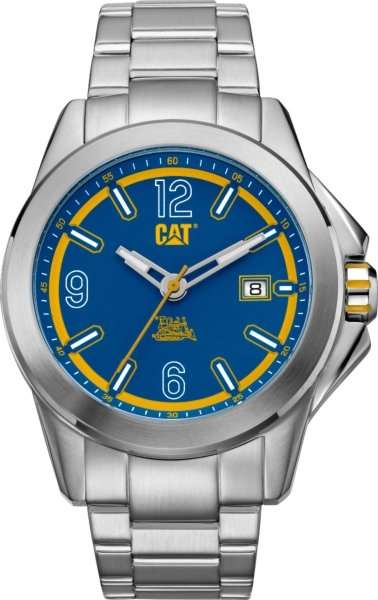 Cat Twist Up Stainless Steel case and Strap Silver Men Watch | YU.141.11.637