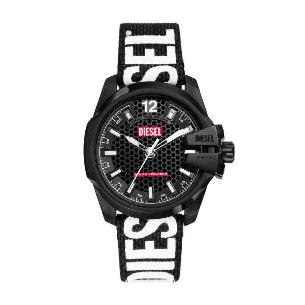 Diesel Baby Chief Solar-Powered Black rPET Men's Watch | DZ4653