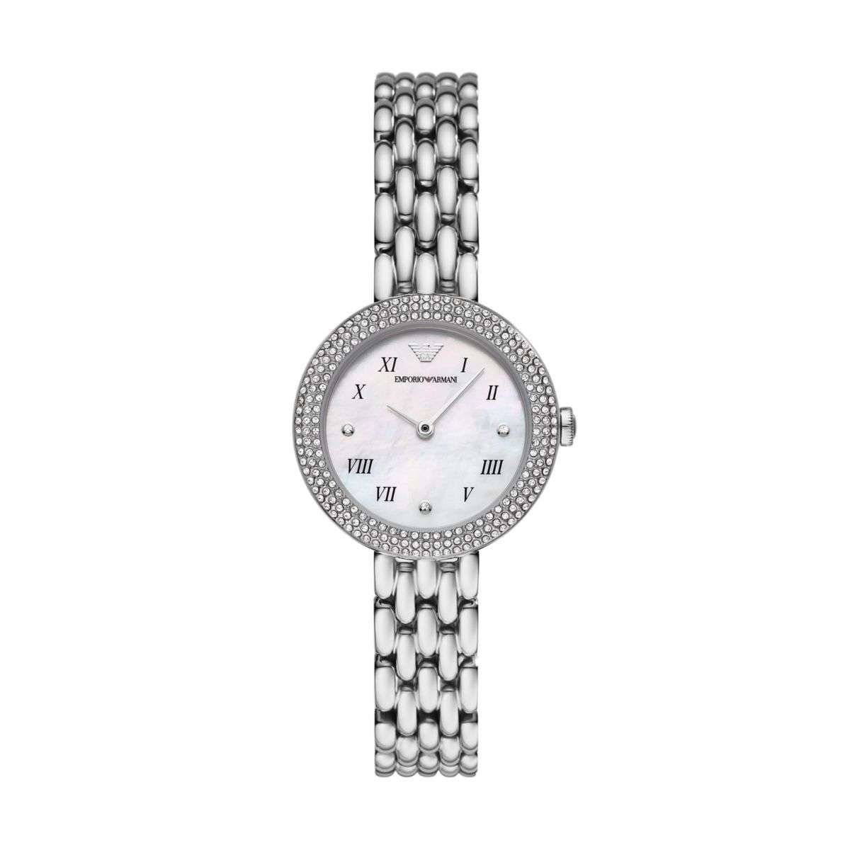 Emporio Armani Rosa Two-Hand Stainless Steel Women's Watch | AR11354