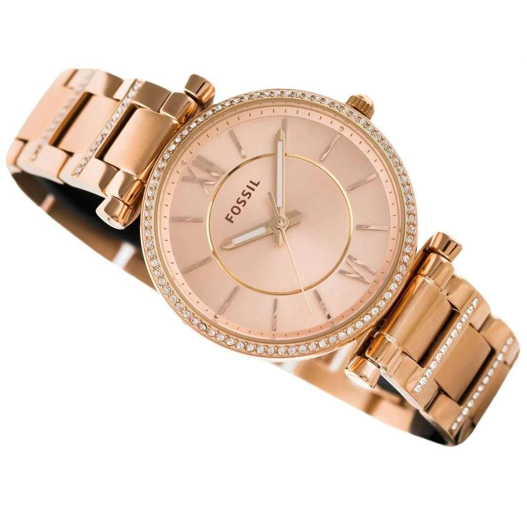 Fossil Carlie Rose Gold Women's Watch | ES4301