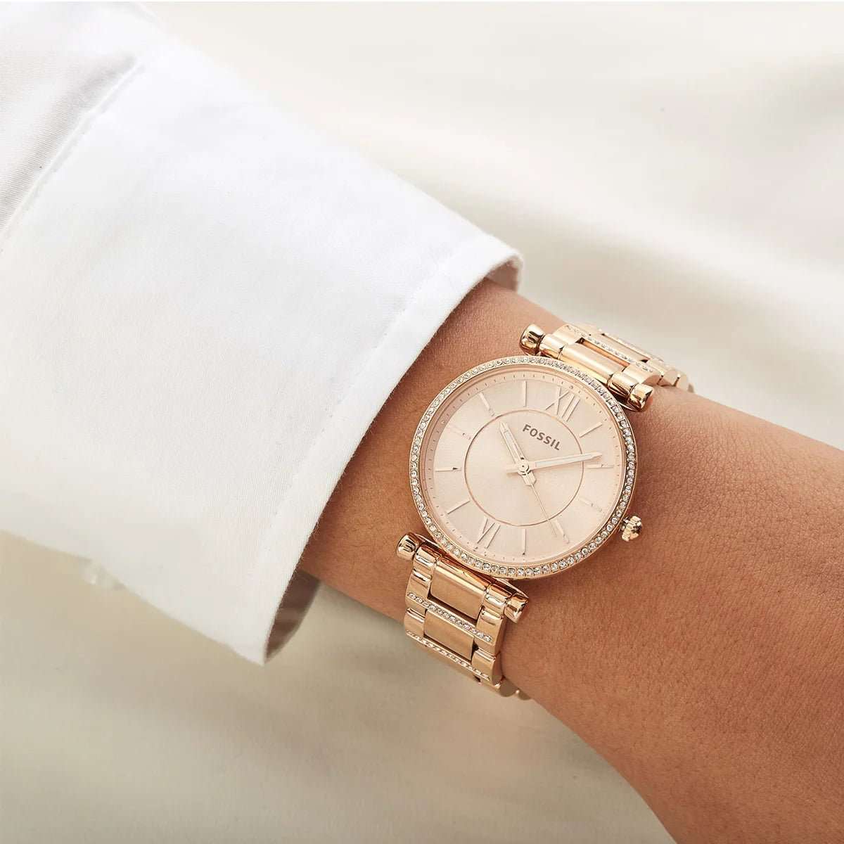 Fossil Carlie Rose Gold Women's Watch | ES4301