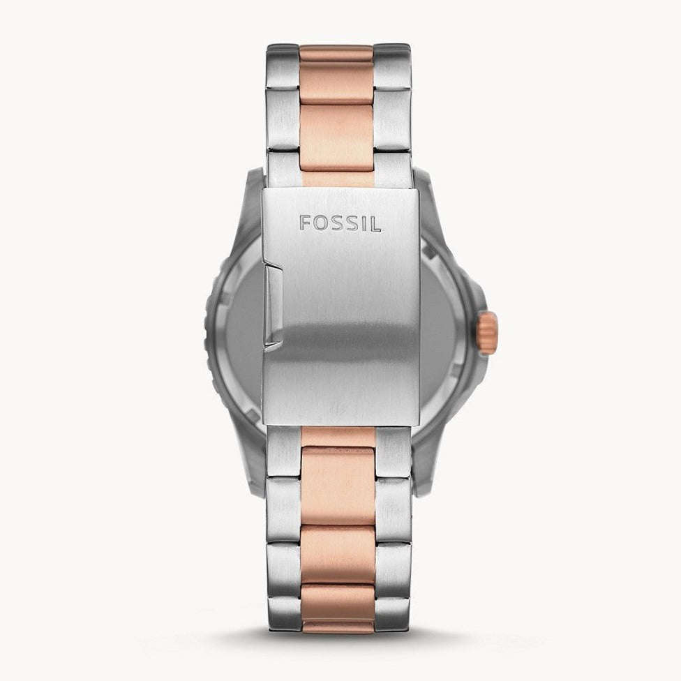 Fossil FB-01 Three-Hand Date Two-Tone Stainless Steel Men's Watch | FS5743