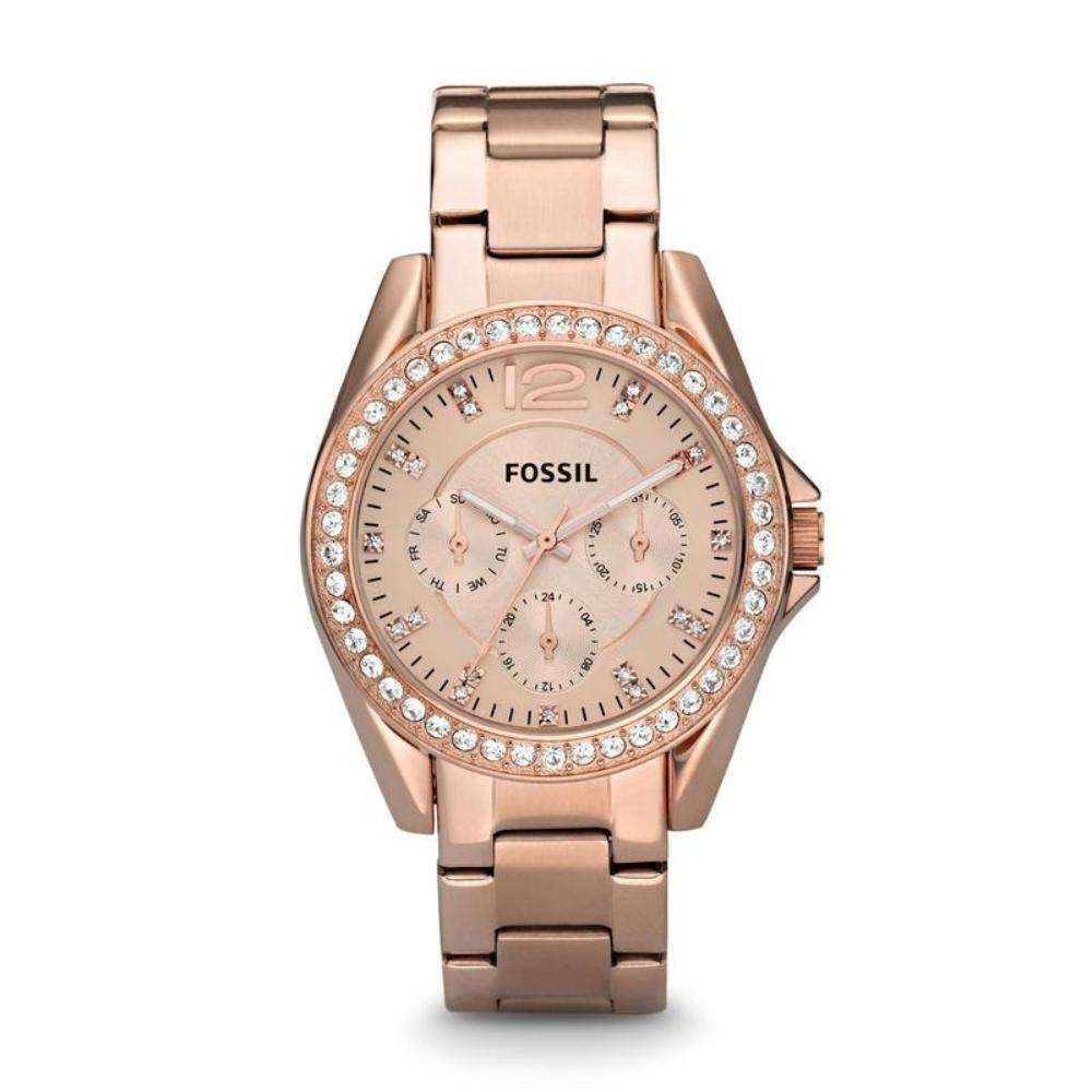 Fossil Riley Rose Gold Women's Watch | ES2811