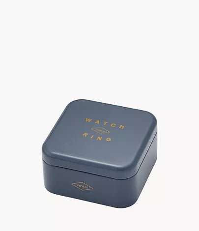 Fossil Watch Ring Two-Hand Stainless Steel Woman's Watch| ES5321