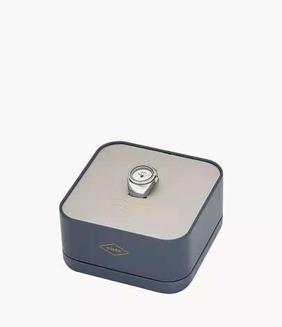 Fossil Watch Ring Two-Hand Stainless Steel Woman's Watch| ES5321