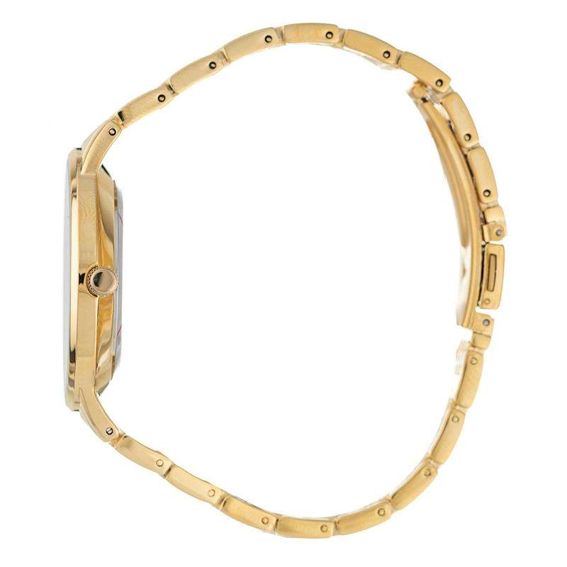 Hallmark Gold Mesh White Dial Men's Watch | HB1444W