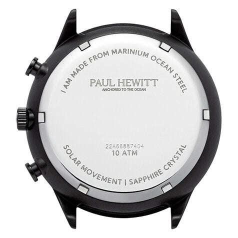Paul Hewitt Chronograph Black Mesh Men's Watch | PH-W-0299