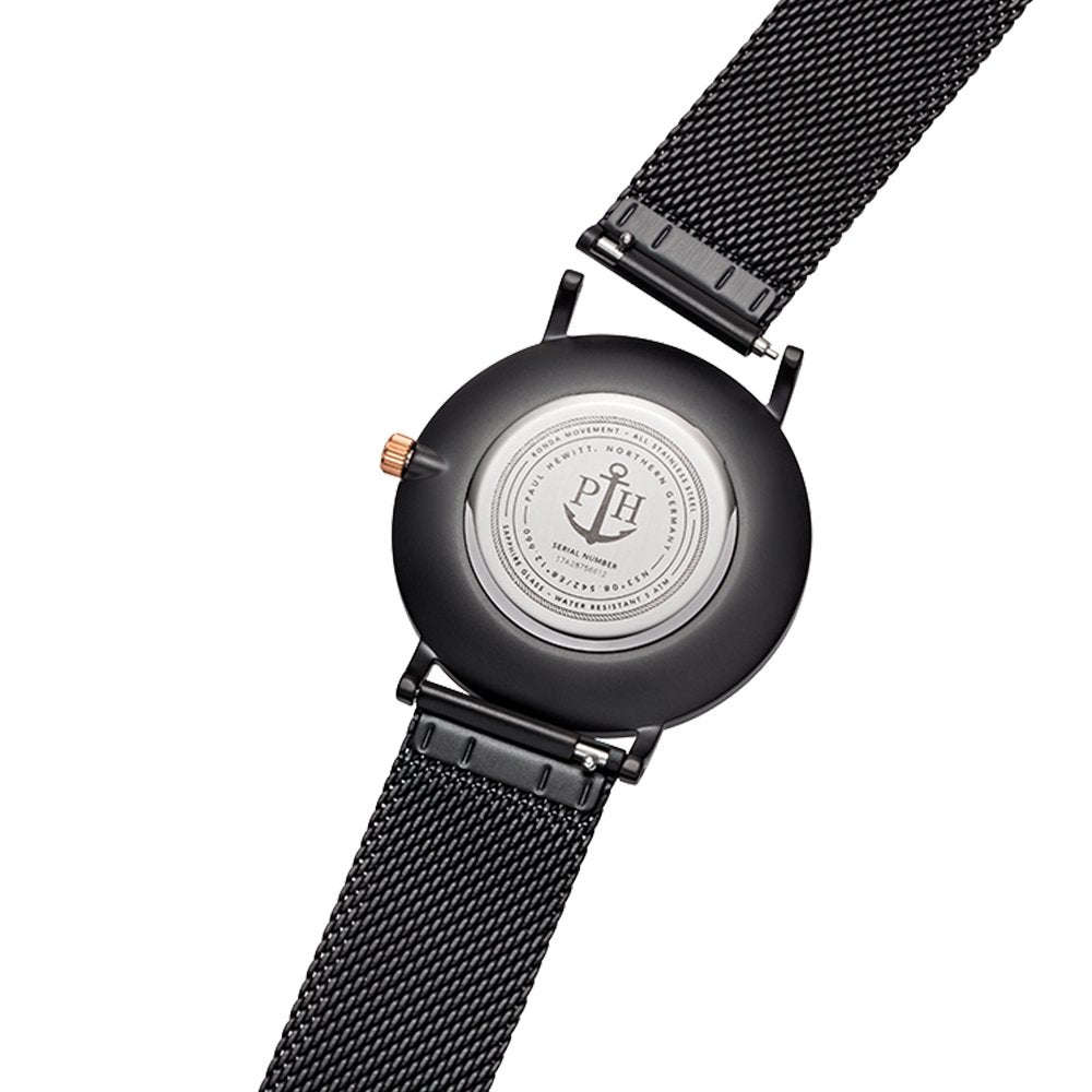 Paul Hewitt Sailor Black Sunray Watch