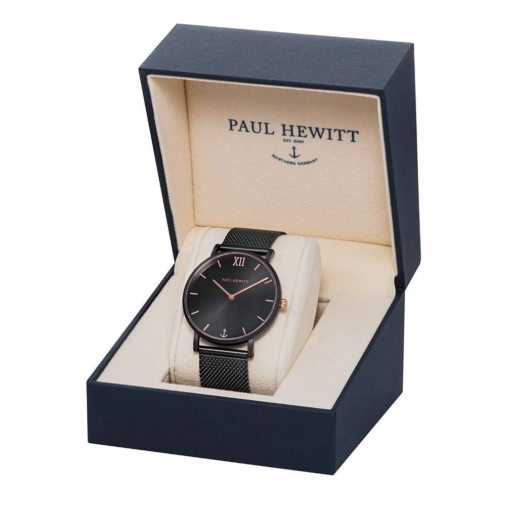 Paul Hewitt Sailor Black Sunray Watch
