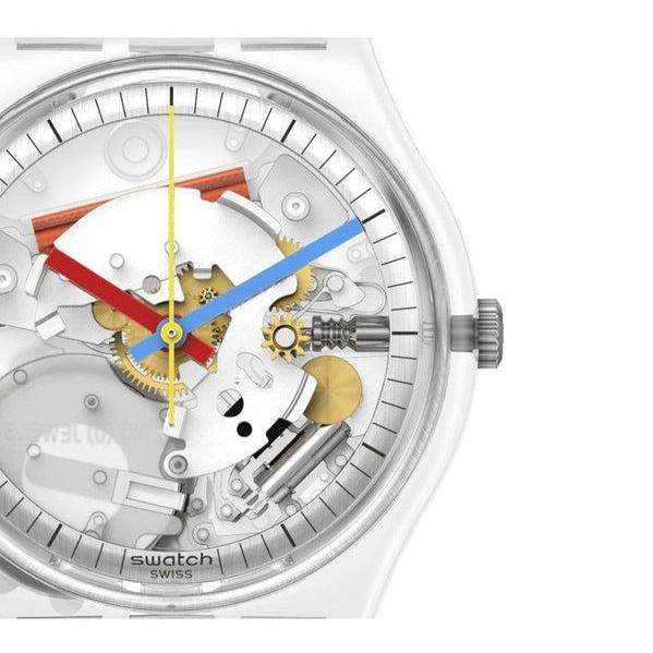 Swatch CLEARLY GENT Watch | SO28K100-S06