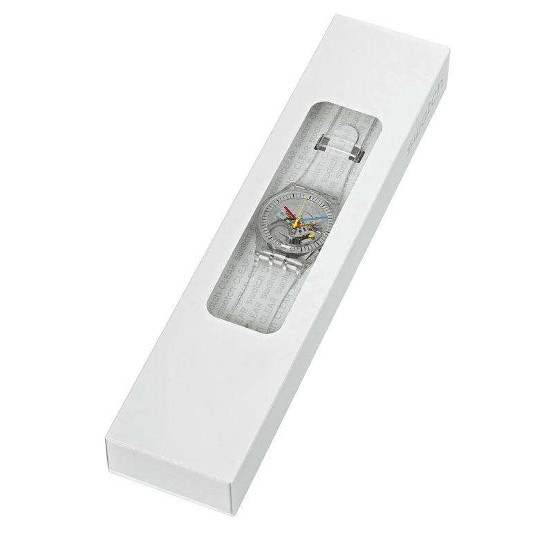 Swatch CLEARLY GENT Watch | SO28K100-S06