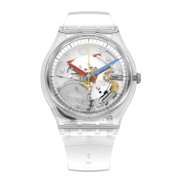 Swatch CLEARLY GENT Watch | SO28K100-S06