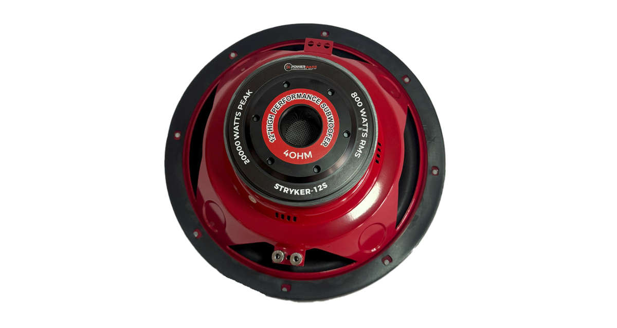 Powerbass STRYKER 12" 20000W 800RMS SVC Subwoofer
