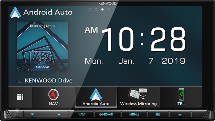 Kenwood DNX9190S 6.8 Double Din with Apple CarPlay & Android Auto Ready and Garmin Navigation