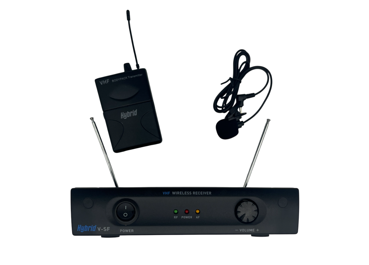Hybrid V-SF LP VHF Wireless Microphone System