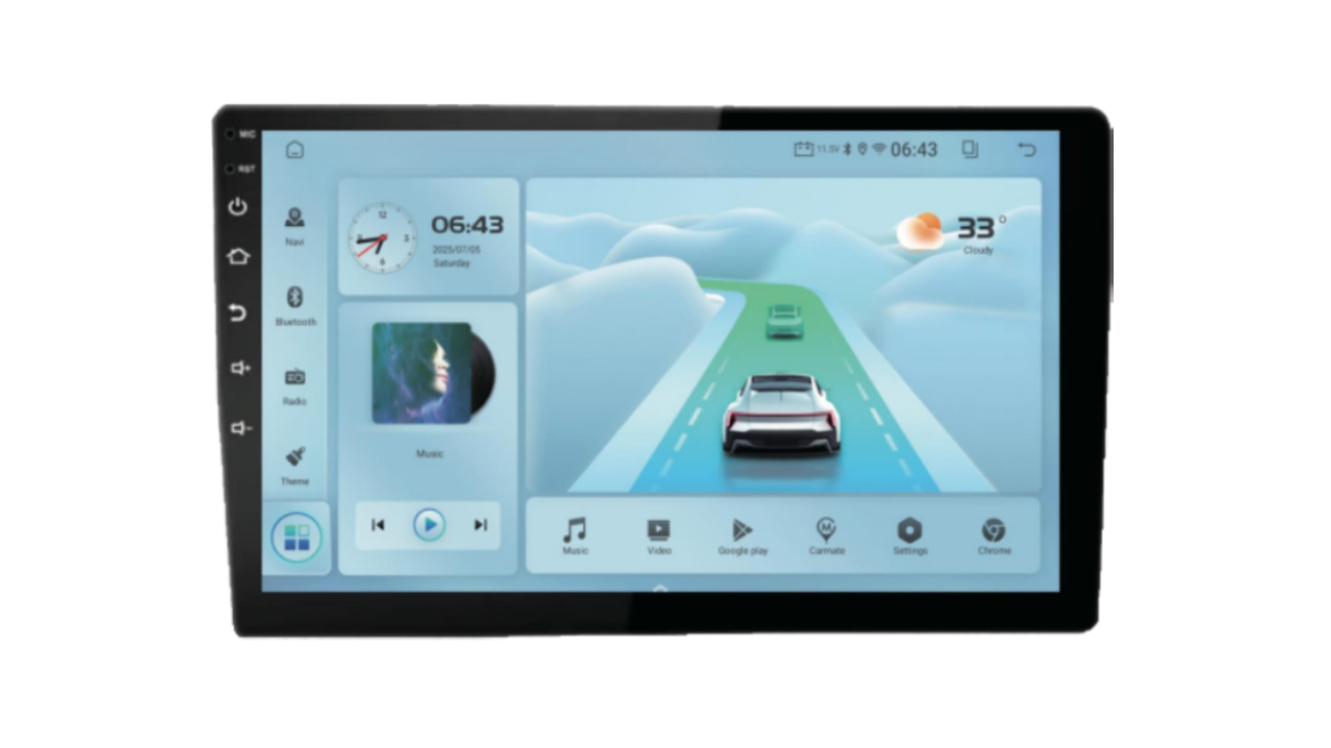 Lumina LA-9550 PRO 9" Carplay/AndroidAuto Radio (Power plug not included)