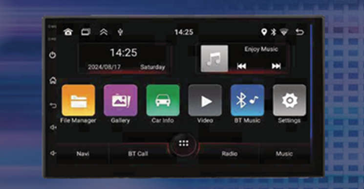 Lumina LA700-CLUB 7" QLED Carplay/AndroidAuto Double Din Radio