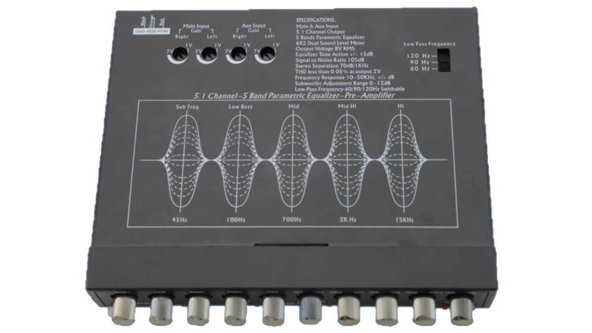 Lumina LEQ-5PRO 5-Band Equalizer