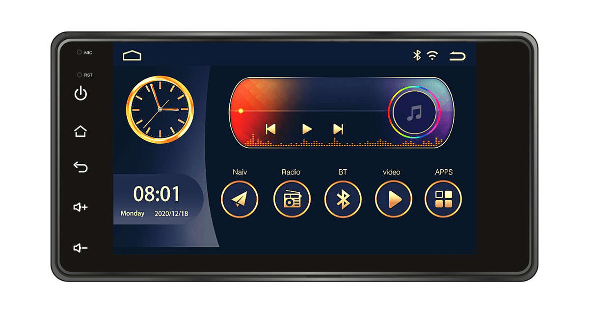 Blackspider BSTY7A Toyota CarPlay & Android Auto OEM Fit Radio