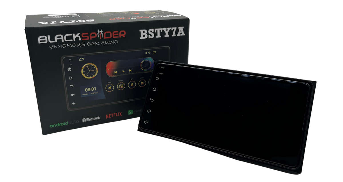Blackspider BSTY7A Toyota CarPlay & Android Auto OEM Fit Radio