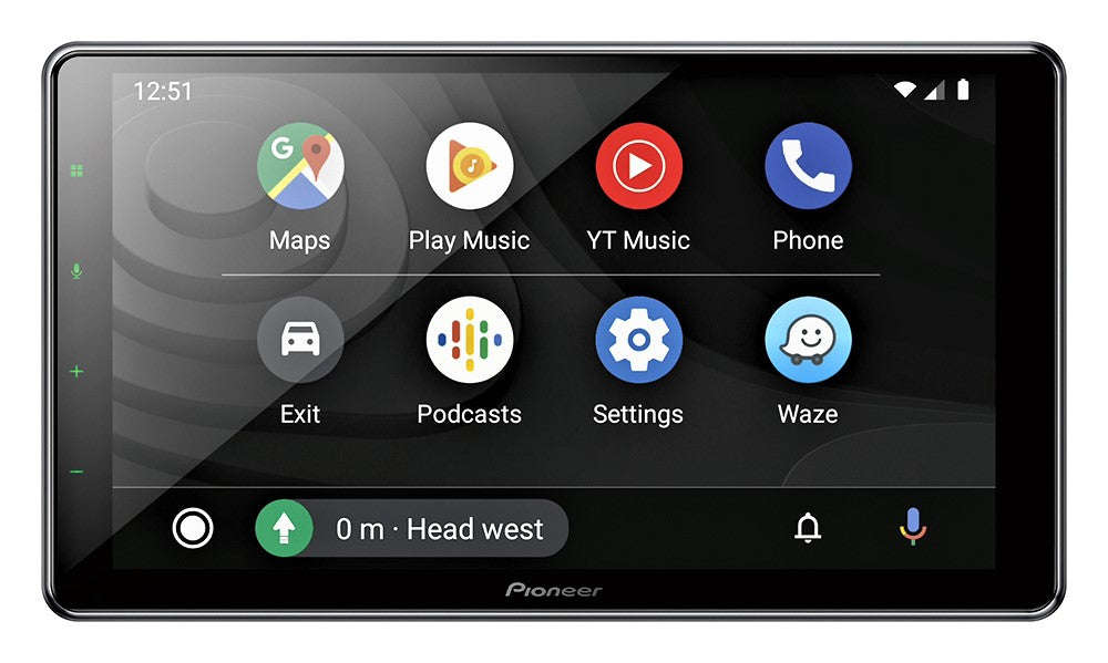 Pioneer DMH-ZF9350BT 9 Floating Single Din Touchscreen Apple CarPlay/Android Auto/Alexa ...