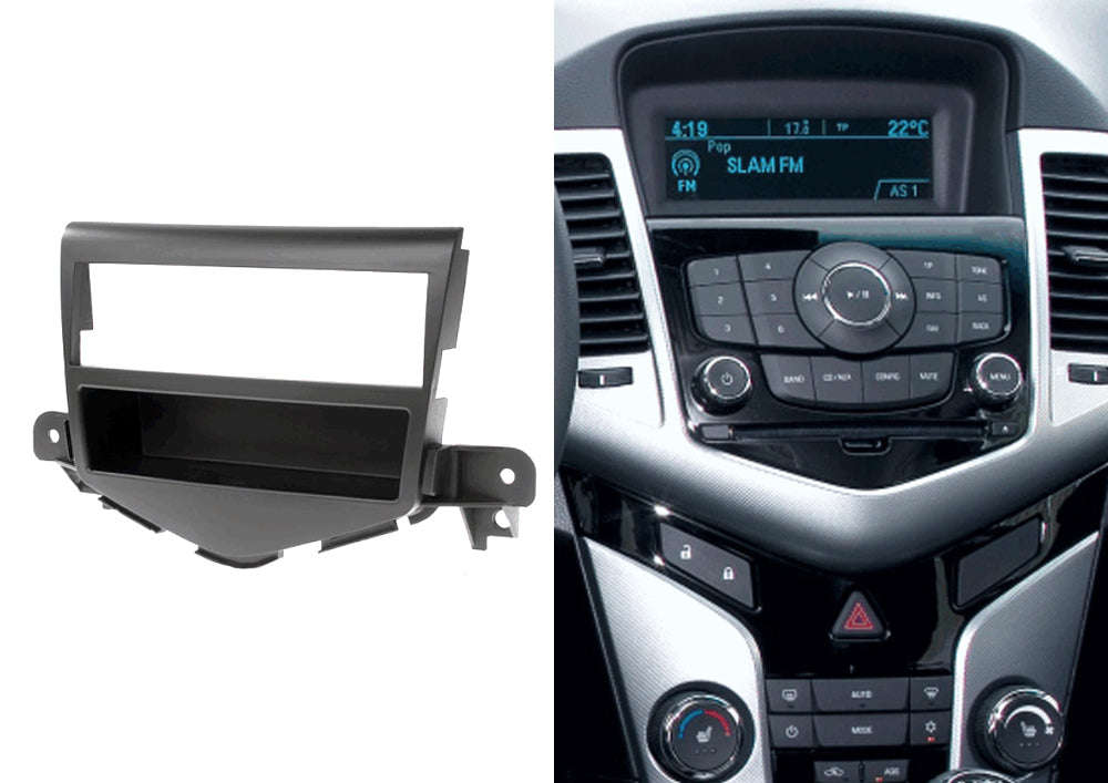 Chevrolet Cruze 2009+ Single Din Trimplate