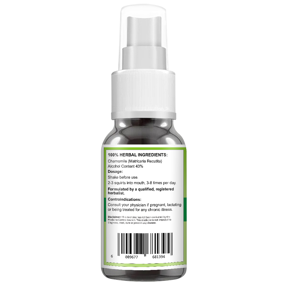 Chamomile Spray (Matricaria Recutita) 50ml