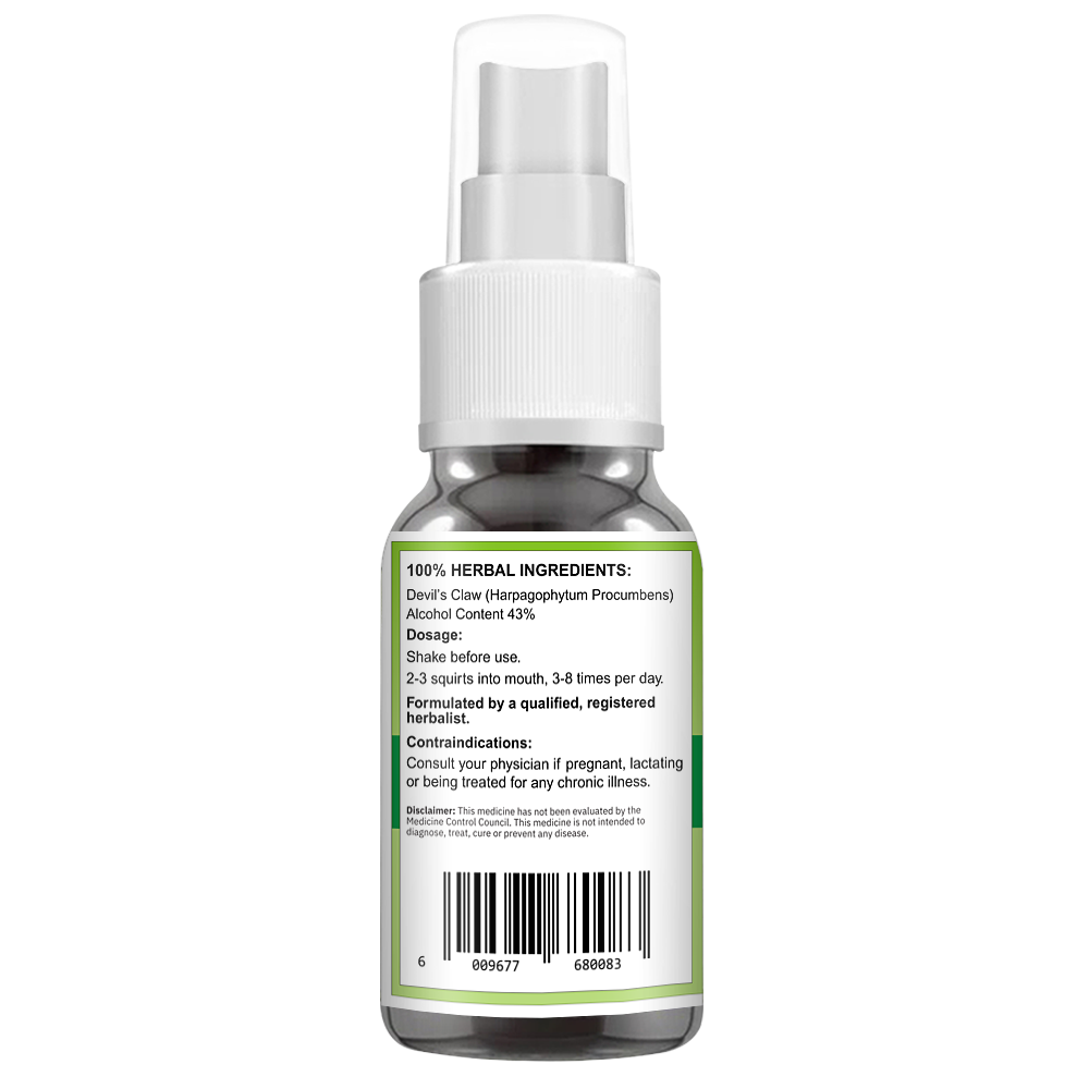 Devil's Claw Spray (Harpagophytum Procumbens) 50ml