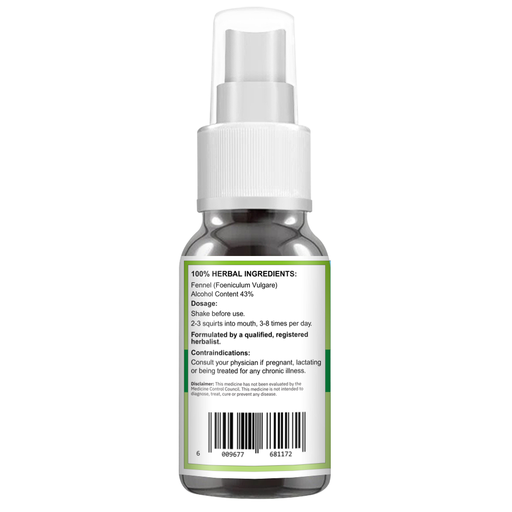 Fennel Spray (Foeniculum Vulgare) 50ml