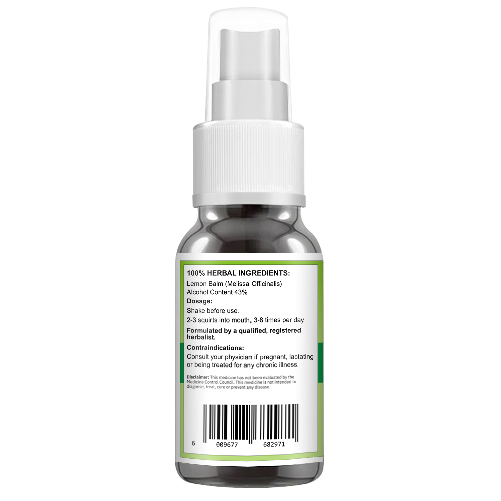 Lemon Balm Spray (Melissa Officinalis) 50ml