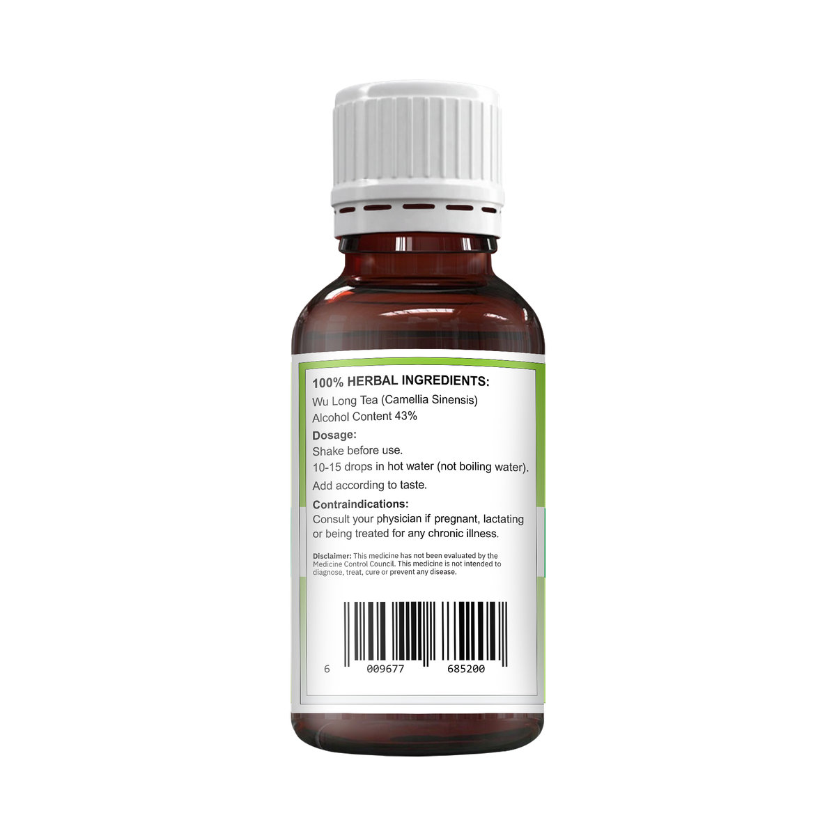 WuLong Tea Drops (Camellia Sinensis) 50ml