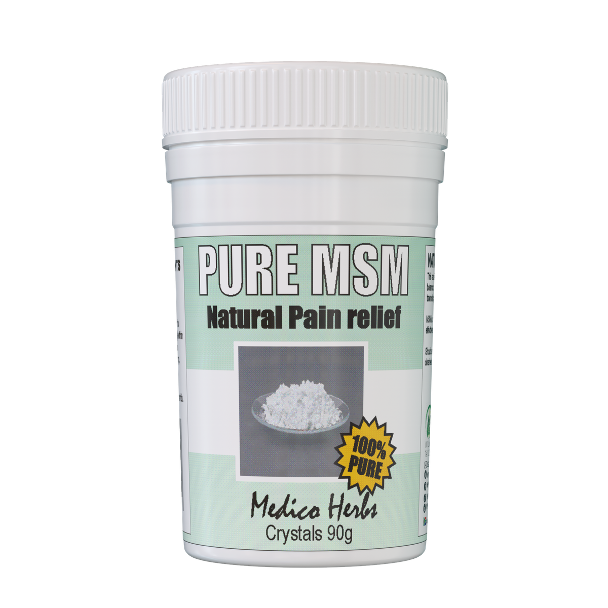 Pure MSM Crystals Powder 90g
