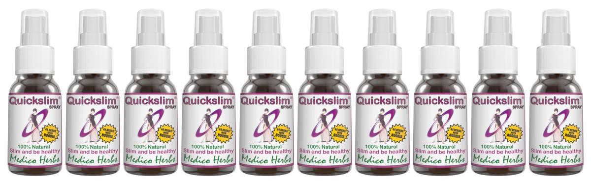 Quickslim Weight Loss Spray 50ml Bulk Buy 10 bottles